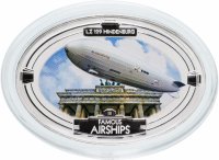 Купить Фиджи 2 доллара 2009 "Дирижабли мира - дирижабль LZ 129 Hindenburg"