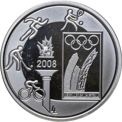 купить Бельгия 10 евро 2008 "XXIX летние Олимпийские игры, Пекин 2008"