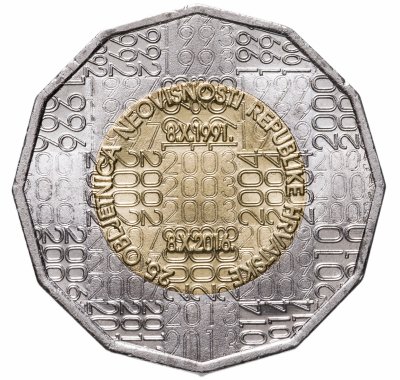 купить Хорватия 25 кун 2016 "20 лет Независимости"