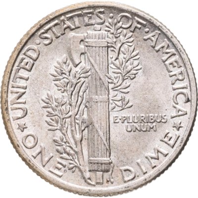 купить США 10 центов (дайм) 1944 "Mercury Dime"