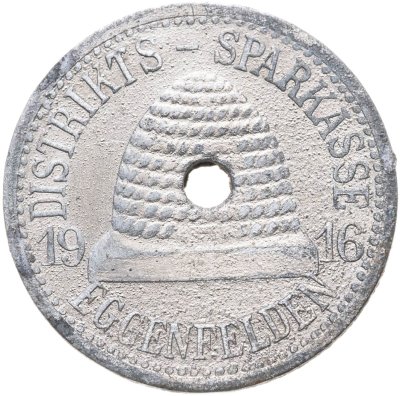 купить Германия, Эггенфельден 10 пфеннигов 1916