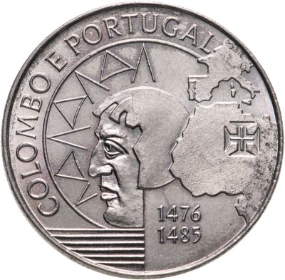 купить Португалия 200 эскудо (escudos) 1991 "Христофор Колумб в Португалии"