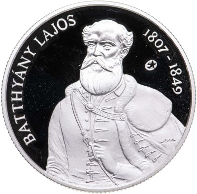 купить Венгрия 5000 форинтов (forint) 2007 "200 лет со дня рождения Лайоша Баттьяни"