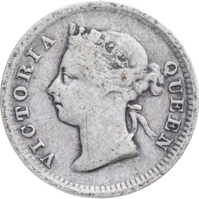 купить Гонконг 5 центов (cents) 1887