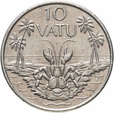 купить Вануату 10 вату (vatu) 1999