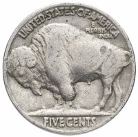 Купить США 5 центов 1936 г. Buffalo Nickel