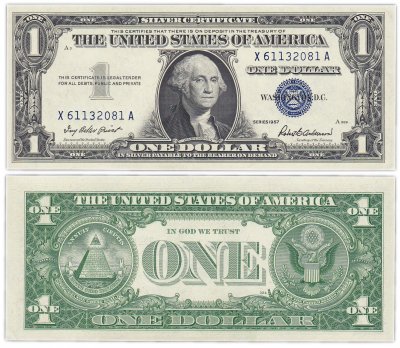 купить США 1 доллар 1957 series 1957 (Pick 419)