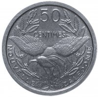 купить Новая Каледония 50 сантимов (centimes) 1949