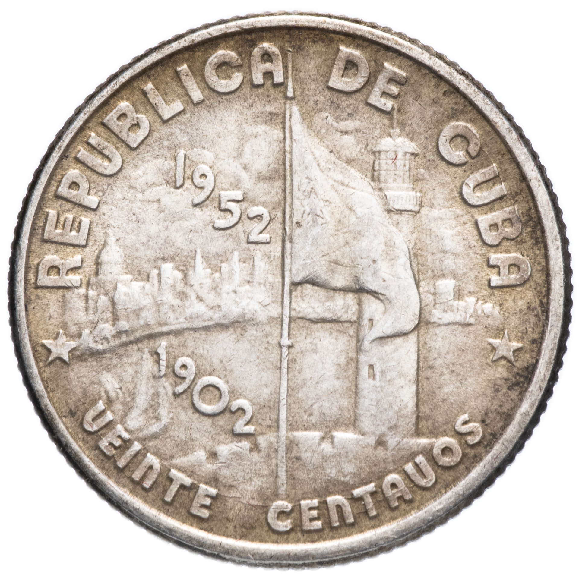 Монета Куба 1952