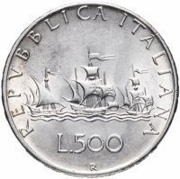 купить Италия 500 лир 1958