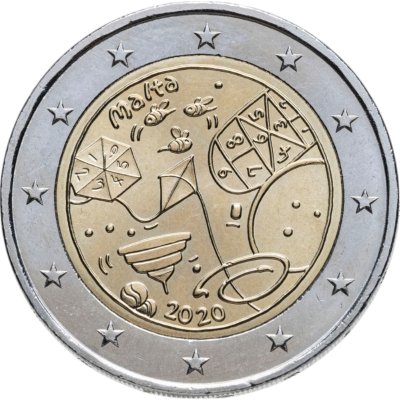 купить Мальта 2 евро 2020 "От детей в знак солидарности - Игры"