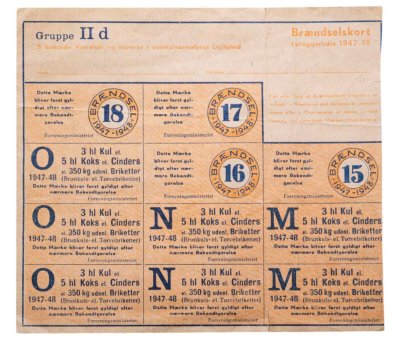 купить Германия продуктовые карты и купоны 1947-1948