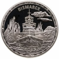 купить Соломоновы острова 25 долларов 2005 "Легендарные боевые корабли - Bismark ("Бисмарк"), флот Германии"