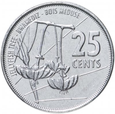 купить Сейшелы 25 центов (cents) 2016