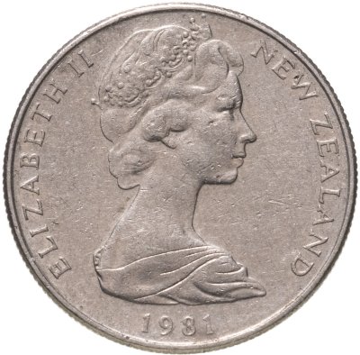 купить Новая Зеландия 5 центов (cents) 1981