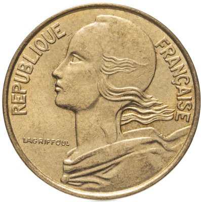 купить Франция 10 сантимов (centimes) 1962-1997