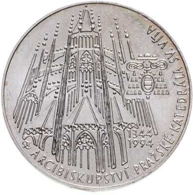 купить Чехия 200 крон 1994 "650 лет Собору Святого Вита"
