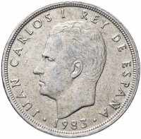 купить Испания 5 песет 1983