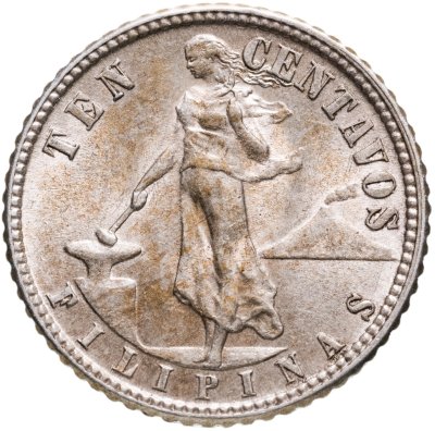 купить Филиппины 10 сентаво (centavos) 1944