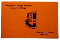 Купить Турция набор монет 1989 (7 монет + 1 жетон) в буклете