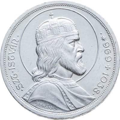 купить Венгрия 5 пенго 1938 "900-летие смерти святого Стефана"