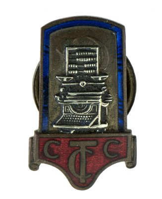 купить Знак "ССТС, Союз Советских Торговых Служащих" 1924 год.