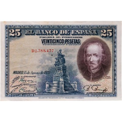 купить Испания 25 песет 1928 (Pick 74.b)