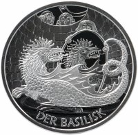 Купить Австрия 10 евро 2009 "Василиск" в футляре, с сертификатом