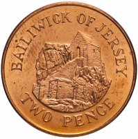 купить Джерси 2 пенса (pence) 1998