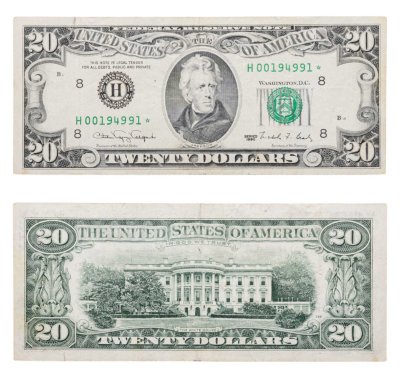 купить США 20 долларов 1990 H-Сент Льюис