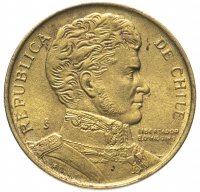 Купить Чили 1 песо (peso) 1989