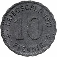 купить Германия (Хаген) нотгельд 10 пфеннигов 1917