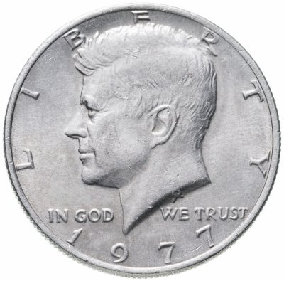 купить США 50 центов (half dollar) 1977