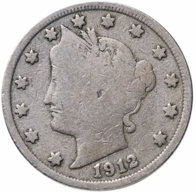 купить США 5 центов (cents) 1912 Liberty Nickel