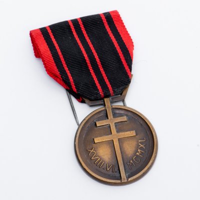 купить Медаль Французского Сопротивления, бронза, Франция, 1943-1947 гг.
