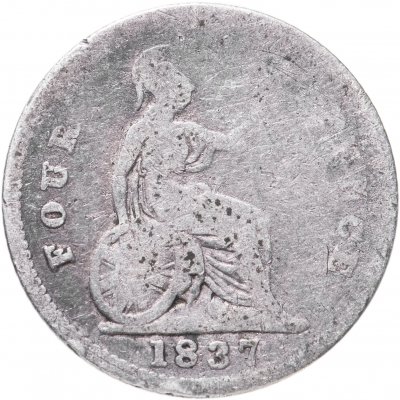 купить Великобритания 4 пенса (pence) 1837