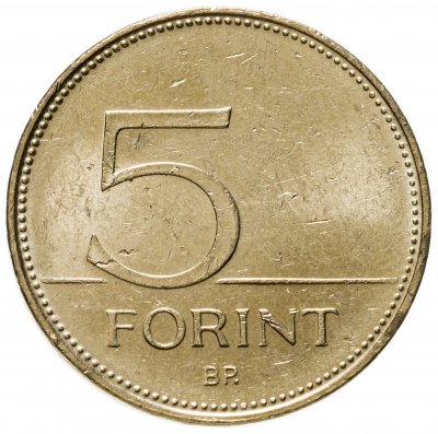 купить Венгрия 5 форинтов (forint) 1992-2019