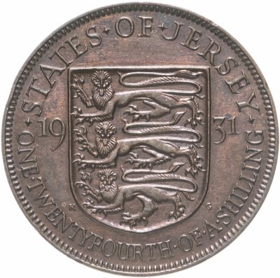 купить Джерси 1/24 шиллинга (shilling) 1931