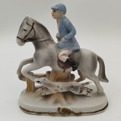 купить Статуэтка "Жокей", фарфор, бисквит, роспись, Европа, 1980-2000 гг.