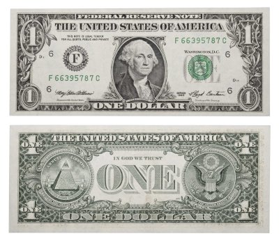 купить США 1 доллар 1993 год (Pick 490а) F-Атланта