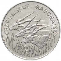 Купить Габон 100 франков 1984