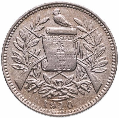 купить Гватемала 1 реал 1910