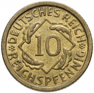 купить Германия 10 рейхспфеннигов (reichspfennig) 1935 G