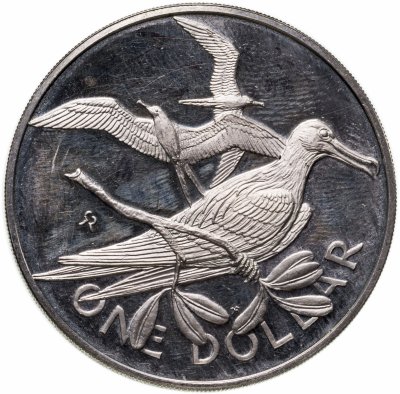 купить Британские Виргинские острова 1 доллар (dollar) 1973
