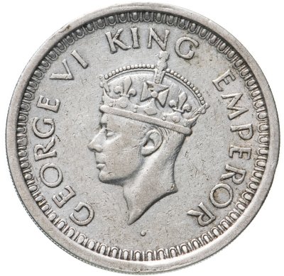 купить Индия (Британская) 1 рупия (rupee) 1941-1945 гг.