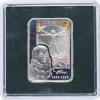 Купить Андорра 10 динеров 2008 "Леонардо да Винчи"