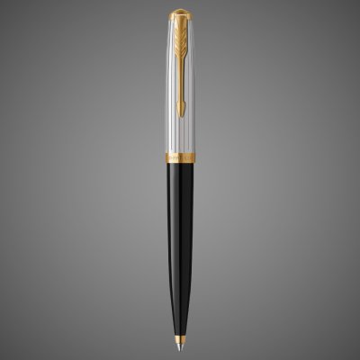 купить Шариковая ручка Parker 51 Premium Black GT, стержень: M, цвет чернил: black, в подарочной упаковке., Металлы: нержавеющая сталь, позолота, смола акриловая, 2026 г.