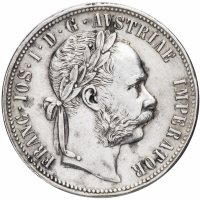 Купить Австрия 1 флорин 1878 год