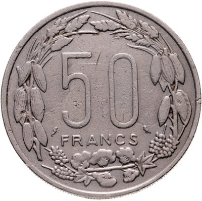 купить Экваториальная Африка 50 франков 1963