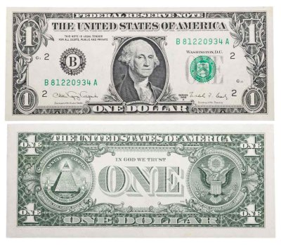 купить США 1 доллар 1988A (Pick 480b) B-Нью Йорк